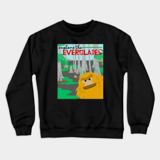 Skunk Ape Explore the Everglades Crewneck Sweatshirt